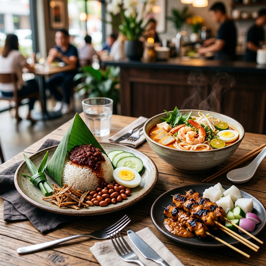 Malaysian Restaurant Website Preview (Sample)