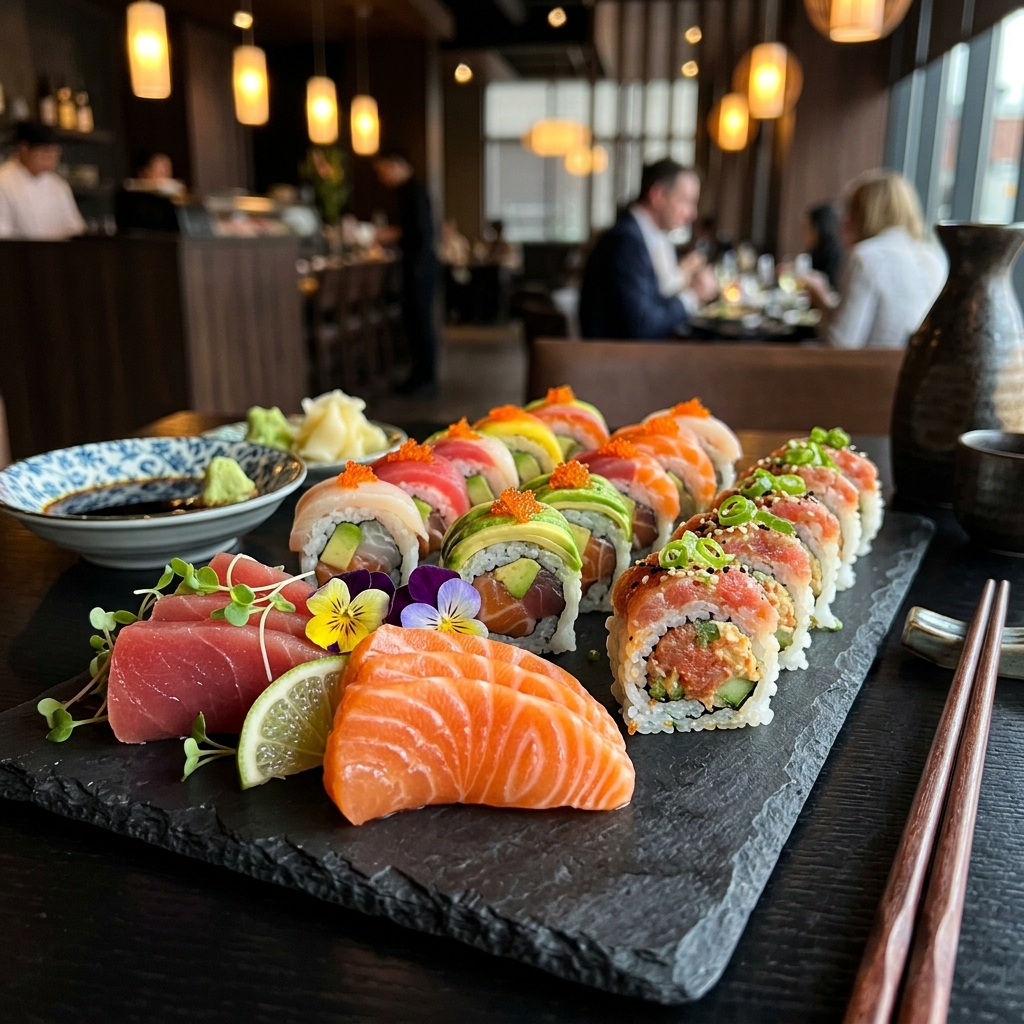 Sushi Restaurant Website Preview (Sample)